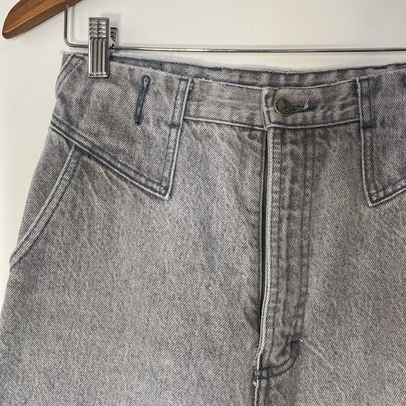 Vintage 80s High Waist Jeans Sz 26/27 waist - Picture 4 of 15